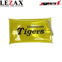 阪神 クリアケース LEZAX レザックス HANSHIN Tigers 阪神タイガース ゴルフ ゴルフティ入れ ボールマーカー入れ 収納 イエロー 野球 20...
