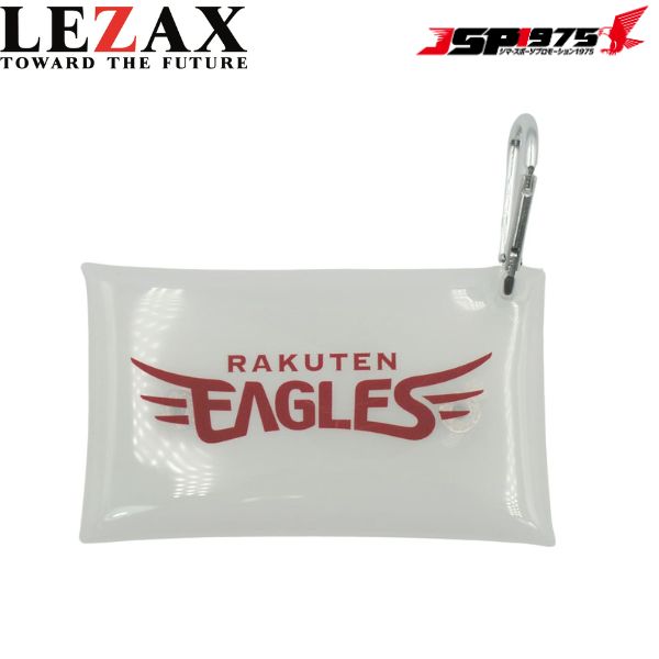 楽天 クリアケース LEZAX レザックス RAKUTEN EAGLES 東北楽天ゴールデンイーグルス ゴルフ ゴルフティ入れ ボールマーカー入れ 収納 ホワイ...