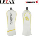 ソフトバンク ヘッドカバー LEZAX レザックス ソフトバンクホークス SoftBank HAWKS フェアウェイ用 ゴルフヘッドカバー ゴルフ ホワイト 2023年モデル SBHC-3847(FW用) 2025