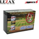 カープ ゴルフボール LEZAX レザックス Carp 広島東洋カープ ゴルフ ボール6個入り 2ピース ホワイト HCBA-4774 2025