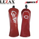 カープ ヘッドカバー LEZAX レザックス Carp 広島東洋カープ フェアウェイ用 ゴルフヘッドカバー ゴルフ 2024年モデル HCHC-4862(FW用...