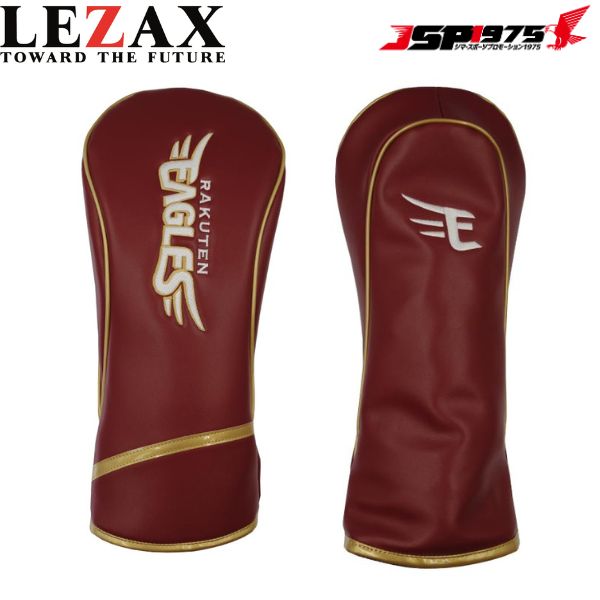 楽天 ヘッドカバー LEZAX レザックス 東北楽天ゴールデンイーグルス ドライバー用 ゴルフヘッドカバー ゴルフ 2025年モデル REHC-5806 2025