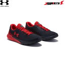 翌日出荷 送料無料 アンダーアーマー UNDER ARMOUR シューズUAローグ4(ランニング)ランシュー 陸上マラソン3026998 BLK/RED/RED アウトドア 部活スポーツ ジム 運動 靴 軽量 通気性 メッシュ 衝撃吸収 フィット クッション 耐 ブラック・レッド・レッド 26.5cm(4)