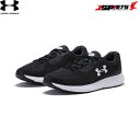 翌日出荷 送料無料 アンダーアーマー UNDER ARMOUR UA UAチャージド ローグ4 エクストラワイド 靴 運動靴 通気性 柔軟 クッション ブラック/ ホワイト/ホワイト 27.5cm メンズ ランニング トレーニング(4)