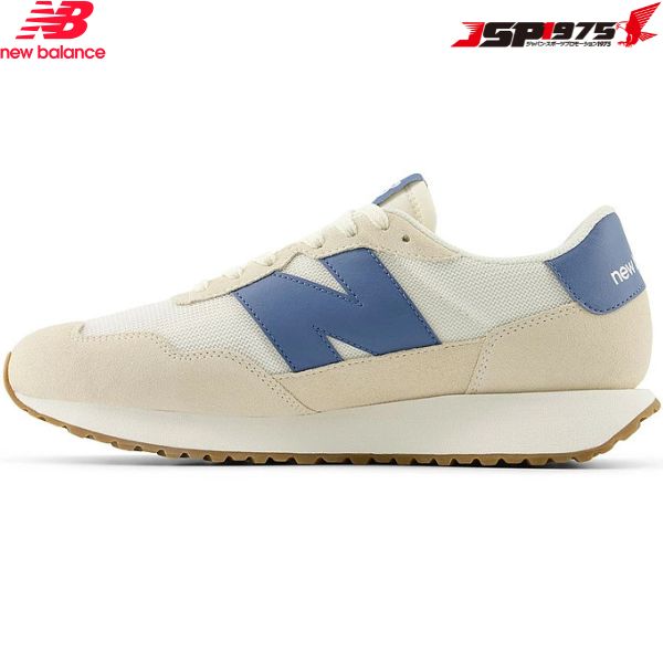 ����̵�� New balance �˥塼�Х�� ���˥󥰥��塼�� 237 �ˡ����� �� ���塼�� ���˥󥰥��塼�� ���饷�å� ��ȥ� ���եۥ磻�ȡߥ֥롼���顼 24.0cm MS237WLD
