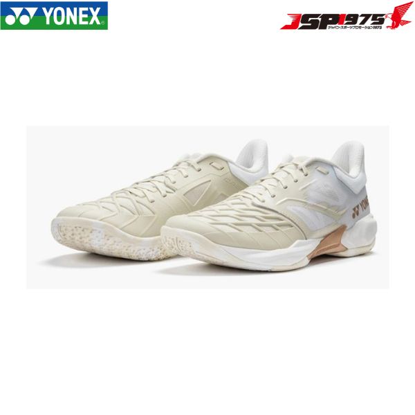 送料無料 ヨネックス YONEX バドミントンシューズ パワークッションカスケードドライブ バドミントン シューズ 靴 レディース ライトベージュ 23.0cm SHBCD3 2025FW