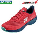 送料無料 ヨネックス YONEX パワークッションアドアクセルジュニアGC テニス シューズ オムニ・クレー用 ジュニア・キッズ 子供用 レッド 22.5cm SHTAAJG