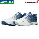 送料無料 YONEX ヨネックス パワークッション エアラスダッシュ5 GC テニスシューズ ユニセックス AERUS DUSH 5 オムニ・クレーコート用 ホワイト×ネイビー 25.5cm SHTAD5GC
