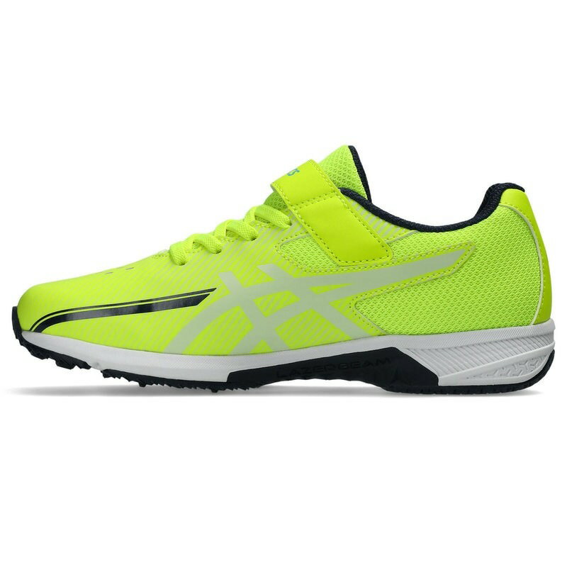 アシックス商事 asics 1154A211 LAZERBEAM 750 ネオンイエロー/ライトブルー 19.5 4967487009017 LAZERBEAM シューズ（キッズ） 25SS