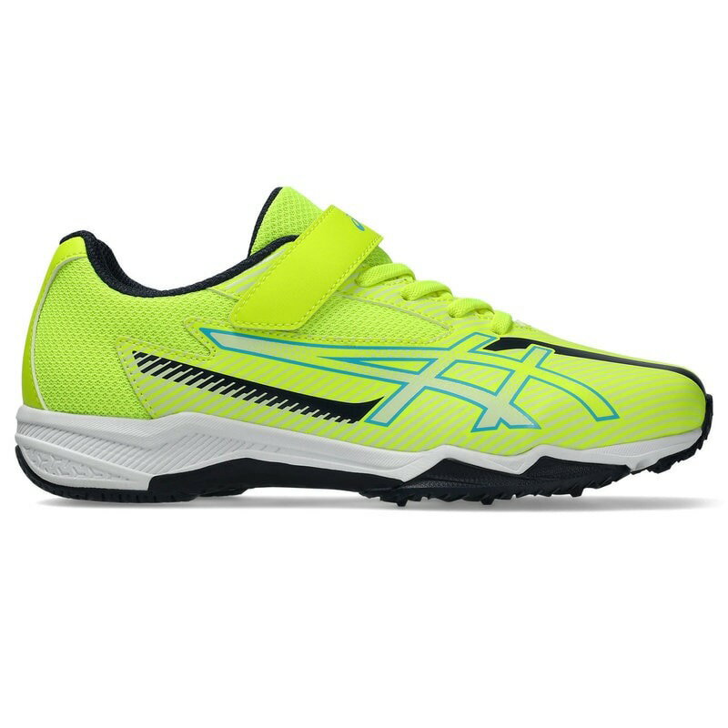 アシックス商事 asics 1154A211 LAZERBEAM 750 ネオンイエロー/ライトブルー 19.5 4967487009017 LAZERBEAM シューズ（キッズ） 25SS
