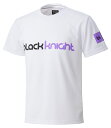ブラックナイト Black knight ドライTシャツ WHT ホワイト M 4582753666307 バドミントンウェア(ユニ)25SS|詳細画像