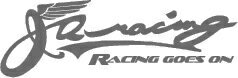 Rakuten - ジェイズ レーシング, ヴィンテージロゴステッカー　シルバー