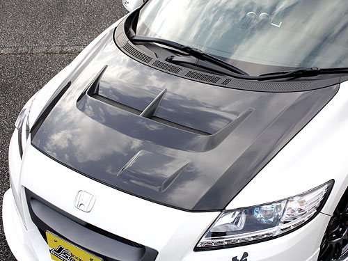 Rakuten - ジェイズ レーシング, エアロボンネット Type-S フルカーボン, CR-Z / ZF1