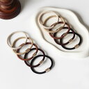 ヘアゴム 5色セット 5個セット シンプル プチプラ お得 ヘアアクセサリー 黒 髪留め ヘッドアクセサリー 成人式 上品 フォーマル 小物 オフィス 仕事用 ...