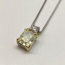 【13、14、15日限定SALE中!】在庫限りのお得な商品 スパークリング ダイヤモンド 1.097ct ペンダント ネックレス Pt900 K18 ベネチアン...
