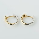 フープピアス ピンキーリングピアス フープピアス 約0.8g (左右合計) K18/WG K18PG/WG ゴールドピアス K18金 ゴールド ホワイトゴールド　ピンクゴールド