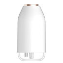 ウェルリッチ 加湿器 充電式 卓上 超微孔性超音波式 ポータブル加湿器 ミニ 小さいサイズ テレワーク 持ち運び 出張 旅行 LEDライト付き うるおいbottle UB-1132(2)