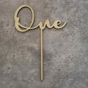 ケーキトッパー One