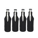 【 Ambertech 】4本組 手提げ式 ワインバッグ ビールバッグ 保冷バッグ 1本用 300−350mlビール用(4色)