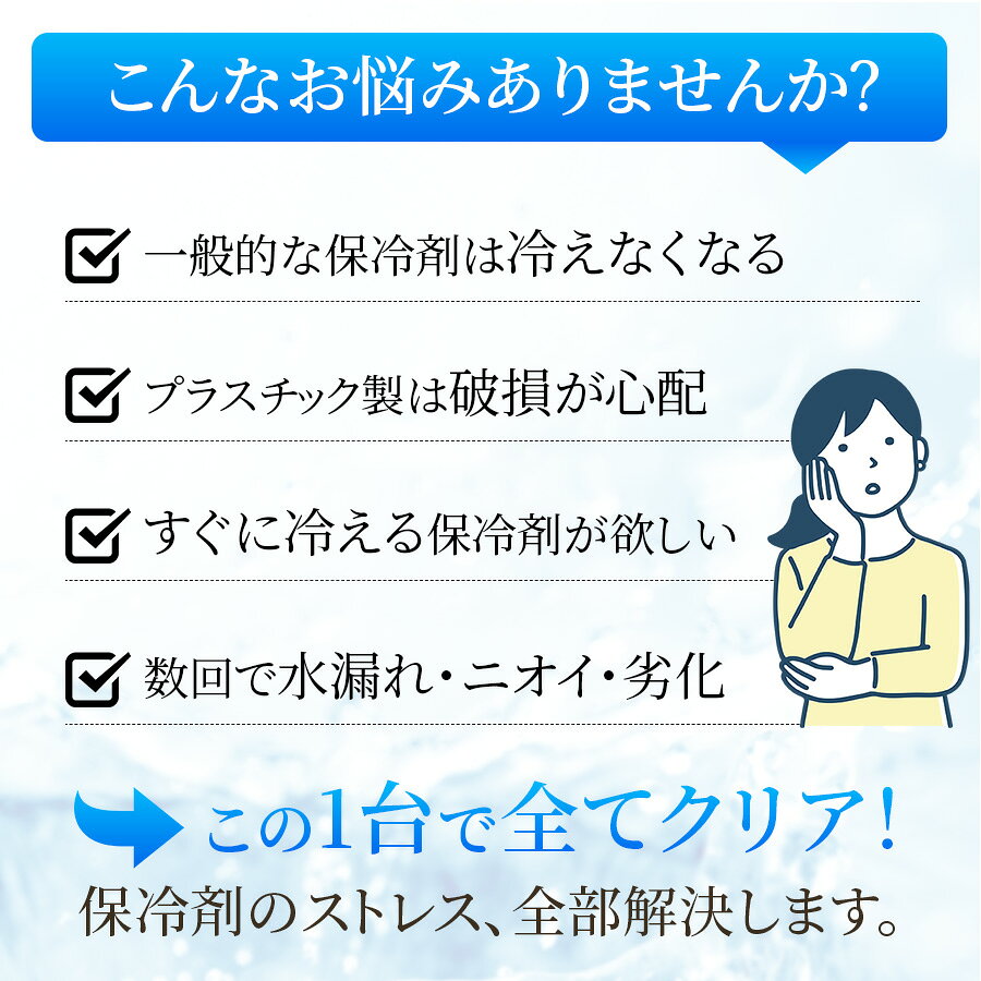 【ポイント5倍！】ステンレス保冷剤 保冷材 2枚セット 長時間冷却 お弁当 長持ち ...
