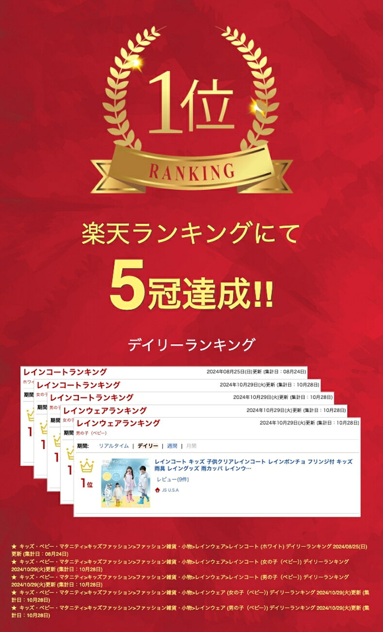 【楽天1位】レインコート キッズ 子供クリアレインコート レインポンチョ フリンジ付 キッズ雨具 レイングッズ 雨カッパ レインウエア レインスーツ 前ツバ付 ジュニア 防水 豪雨 梅雨対策 女の子 男の子 レインパーカー おしゃれ 保育所 ネコポス送料無料！【ra27007】