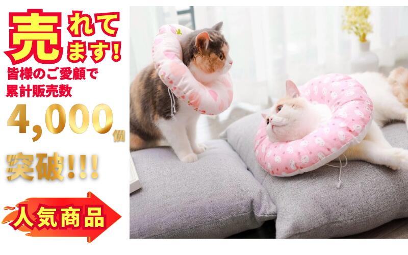 【楽天1位】2点以上購入で1000円off！ソフトエリザベスカラー 犬猫用軽量タイプ ドーナツエリザベスカラー 介護用品 用綿質軽量術後傷口保護傷舐め防止 引っ掻き防止介護ヘルスケア術後ウェア M/L/XLサイズ 佐川急便送料無料！【ra62026】