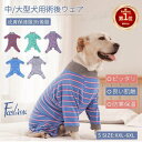 【楽天1位】犬 術後服 中/大型犬用術後ウェア 男の子 女の子 オス メス 対応 犬パジャマ 術後着 ...