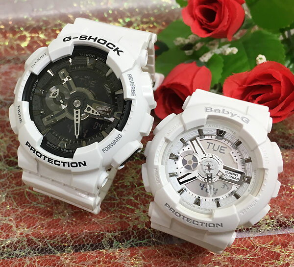 ͤGå ڥå G-SHOCK BABY-G ڥӻ  2ܥå ʥǥ GA-110GW-7AJF BA-110-7A3JF åԥ̵ ꥹޥ ץ쥼  ˤ 产 뺧ǰ 