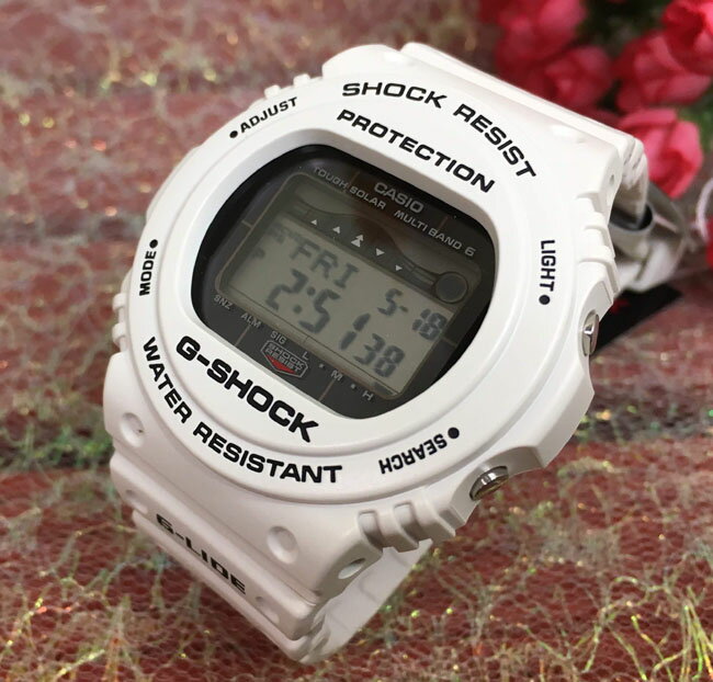 恋人たちのGショック ペアウオッチ G-SHOCK ペア腕時計 カシオ ホワイト2本セットGWX-5700CS-7JF BLX-5600-7JFプレゼント ギフト ラッピング無料 メッセージカード g-shock あす楽対応 クリスマスプレゼント