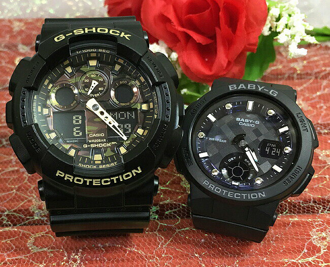 ͤGå ڥå G-SHOCK BABY-G ڥӻ  2ܥå ʥǥ GA-100CF-1A9JF B...