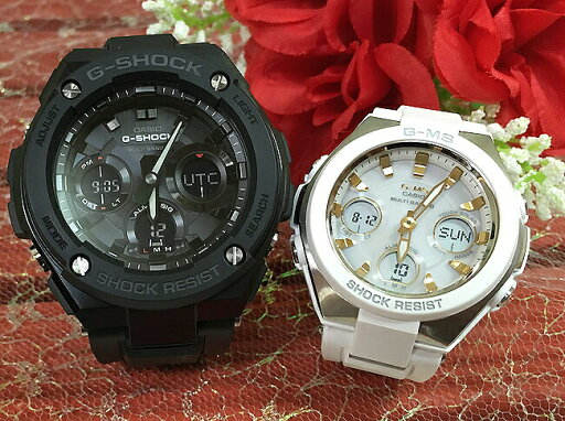 ペアウオッチ gショック恋人たちのGショックペアウォッチ G-SHOCK BABY-G Gスチール G-MS カシオ 2本セット 電波ソーラー GST-W100G-1BJF MSG-W100-7A2JF 人気 婚約 夫婦 高級 クリスマス プレゼント おすすめ ペアウオッチ gショック恋人たちのGショックペアウォッチ G-SHOCK BABY-G Gスチール G-MS カシオ 2本セット 電波ソーラー GST-W100G-1BJF MSG-W100-7A2JF 人気 婚約 夫婦 高級 クリスマス プレゼント おすすめ