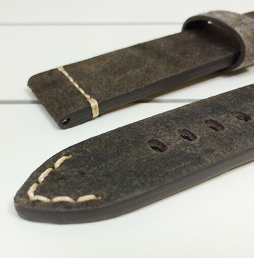 時計バンド 時計ベルト CASSIS カシス KAUAI カウアイ ダークブラウン