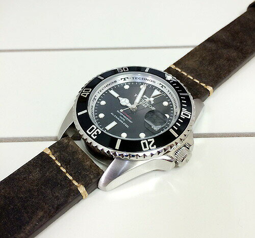 時計バンド 時計ベルト CASSIS カシス KAUAI カウアイ ダークブラウン