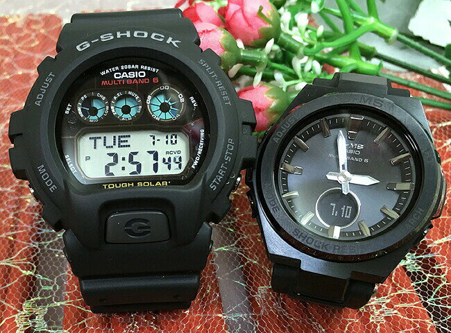 恋人たちのGショックペア G-SHOCK BABY-G ペアウォッチ カシオ 2本セット アナデジ GW-6900-1JF MSG-W2..