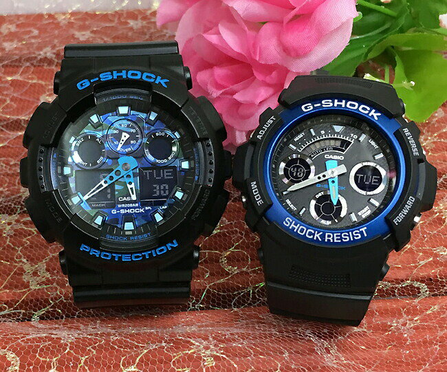 ͤGåڥå G-SHOCK BABY-G ڥӻ  2ܥå ʥǥ GA-100CB-1AJF AW-...