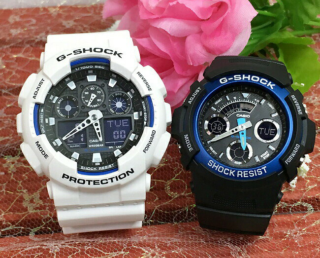 ͤGåڥå G-SHOCK BABY-G ڥӻ  2ܥå ʥǥ GA-100B-7AJF AW-5...