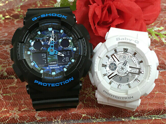 ͤGå ڥå G-SHOCK BABY-G ڥӻ  2ܥå GA-100CB-1AJFBA-110-7...