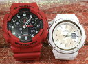恋人たちのGショックペア G-SHOCK BABY-G ペアウォッチ ペア腕時計 カシオ 2本セット アナデジ GA-100B-4AJF BGA-150FL-7...