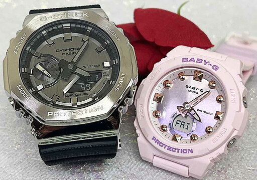 恋人たちのGショック ペアウオッチ g-shock G-SHOCK BABY-G カシオ 2本セット GM-2100-1AJF BGA-320-4AJF アナデジ 電池式 あす楽対応 限定モデルペアウオッチ プレゼント 誕生日 御祝い 銀婚式 結婚記念日 婚約 婚約 夫婦 高級 クリスマス プレゼント 恋人たちのGショック ペアウオッチ g-shock G-SHOCK BABY-G カシオ 2本セット GM-2100-1AJF BGA-320-4AJF アナデジ 電池式 あす楽対応 限定モデルペアウオッチ プレゼント 誕生日 御祝い 銀婚式 結婚記念日 婚約 婚約 夫婦 高級 クリスマス プレゼント