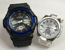 ペアウオッチ gショック恋人たちのGショックペアウォッチ G-SHOCK BABY-G ペア腕時計 カシオ電波ソーラー 2本セット アナデジ GAW-100B-1A2JF MSG-W200-7AJF 人気 婚約 夫婦 高級 クリスマス プレゼント おすすめ