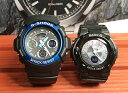 恋人たちのGショック ペア G-SHOCK BABY-G ペアウォッチ ペア腕時計 カシオ 2本セット gショック ベビーg AW-591-2AJF BGA-1110GR-1BJF クリスマス プレゼント ギフト Xmas 人気 ラッピング無料 クリスマスカード