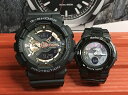 Gショック ペア G-SHOCK BABY-G ペアウォッチ ペア腕時計 カシオ 2本セット gショック ベビーg アナデジ GA-110RG-1AJF BGS-100-1AJF クリスマス プレゼント ギフト Xmas 人気 ラッピング無料 クリスマスカード