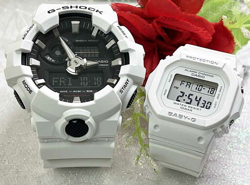 恋人たちのGショック ペアウオッチ G-SHOCK BABY-G ペア腕時計 カシオ 2本セット GA-700-7AJF BGD-565U-7JF 電池式 アナデジ デジタル ラッピング無料 人気 婚約 夫婦 高級 クリスマス プレゼント おすすめ 誕生日 御祝い還暦 銀婚式 結婚記念日 婚約 恋人たちのGショック ペアウオッチ G-SHOCK BABY-G ペア腕時計 カシオ 2本セット GA-700-7AJF BGD-565U-7JF 電池式 アナデジ デジタル ラッピング無料 人気 婚約 夫婦 高級 クリスマス プレゼント おすすめ 誕生日 御祝い還暦 銀婚式 結婚記念日 婚約
