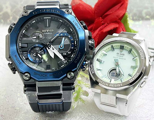 恋人達のGショック ペアウォッチ gショック 人気 婚約 夫婦 高級 クリスマス プレゼント おすすめG-SHOCK BABY-G カシオ 2本セット ソーラー電波 アナデジ MTG-B2000B-1A2JFMSG-W200FE-7AJF 贈りもの手書きのメッセージお付けします 恋人達のGショック ペアウォッチ gショック 人気 婚約 夫婦 高級 クリスマス プレゼント おすすめG-SHOCK BABY-G カシオ 2本セット ソーラー電波 アナデジ MTG-B2000B-1A2JFMSG-W200FE-7AJF 贈りもの手書きのメッセージお付けします