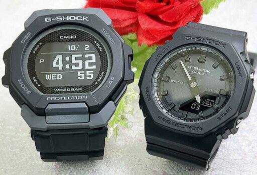 ペアウオッチ gショック恋人たちのGショック ペアウオッチ gショック 人気 婚約 夫婦 高級 クリスマス プレゼント おすすめG-SHOCK BABY-G ペア腕時計 カシオ 2本セット GBD-300-1JF GMA-P2100BB-1AJFクリスマス 誕生日 御祝い 銀婚式 結婚記念日 プレゼント