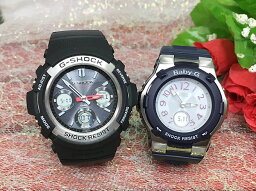 Gショック ペア G-SHOCK BABY-G ペアウォッチ ペア腕時計 カシオ 2本セット gショック ベビーg アナデジ AWG-M100-1AJF BGA-1100-2BJF ラッピング無料