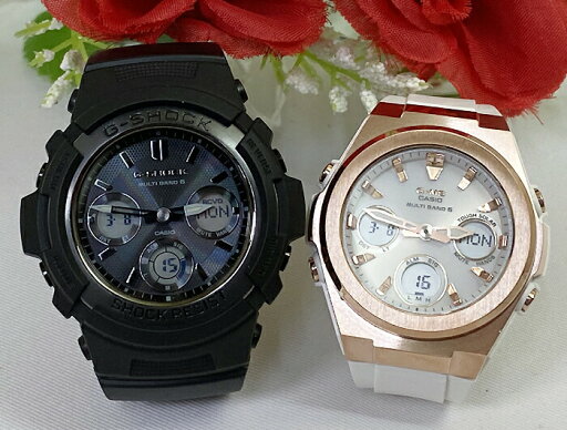恋人たちのGショック ペアウオッチ G-SHOCK BABY-G ペア腕時計 カシオ 2本セット gショック ベビーg 電波ソーラー AWG-M100SBB-1AJF MSG-W600G-7AJF人気 婚約 夫婦 高級 クリスマス プレゼント おすすめ誕生日 御祝い還暦 銀婚式 結婚記念日 婚約 恋人たちのGショック ペアウオッチ G-SHOCK BABY-G ペア腕時計 カシオ 2本セット gショック ベビーg 電波ソーラー AWG-M100SBB-1AJF MSG-W600G-7AJF人気 婚約 夫婦 高級 クリスマス プレゼント おすすめ誕生日 御祝い還暦 銀婚式 結婚記念日 婚約