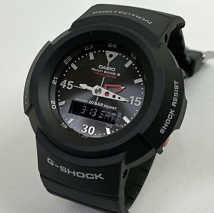 カシオ腕時計 ジーショック 電波ソーラー AWG-M520-1AJF メンズ ブラックメンズ ブラック ラッピング無料 愛の証 感謝の気持ち g-shock あす楽対応 クリスマスプレゼント