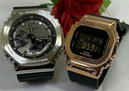 恋人たちのGショック ペアウオッチ G-SHOCK ペア腕時計 カシオ 2本セット GM-2100-1AJF GM-S5600PG-1JF デジタル ラッピング無料 手書きのメッセージカード クリスマス プレゼント 誕生日 御祝い還暦 銀婚式 結婚記念日 婚約 婚約 夫婦 高級 クリスマス プレゼント 恋人たちのGショック ペアウオッチ G-SHOCK ペア腕時計 カシオ 2本セット GM-2100-1AJF GM-S5600PG-1JF デジタル ラッピング無料 手書きのメッセージカード クリスマス プレゼント 誕生日 御祝い還暦 銀婚式 結婚記念日 婚約 婚約 夫婦 高級 クリスマス プレゼント