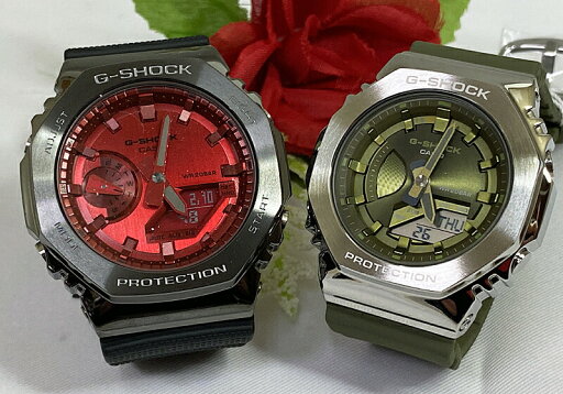 ペアウオッチ gショック恋人たちのGショック ペアウオッチ G-SHOCK BABY-G カシオ 2本セット アナデジ GM-2100B-4AJF GM-S2100-3AJF メタルシリーズ プレゼント g-shock プレゼント 誕生日 御祝い 銀婚式 結婚記念日 婚約 ペアウオッチ gショック恋人たちのGショック ペアウオッチ G-SHOCK BABY-G カシオ 2本セット アナデジ GM-2100B-4AJF GM-S2100-3AJF メタルシリーズ プレゼント g-shock プレゼント 誕生日 御祝い 銀婚式 結婚記念日 婚約